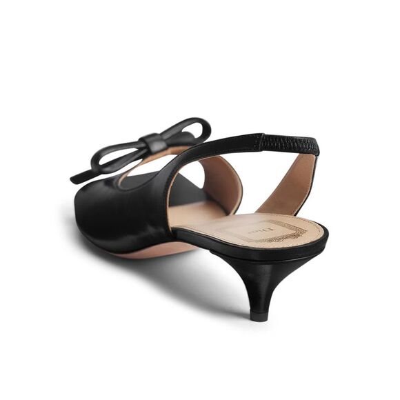 Christian Dior Women Slingback Bow Sandal With Heel - Picture 4 of 6